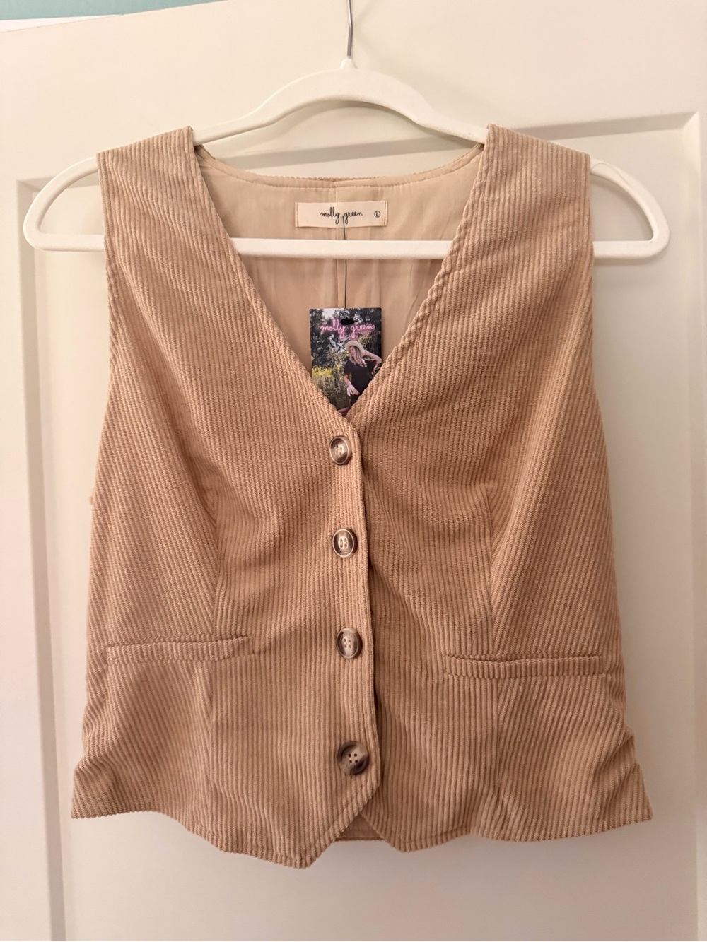 Molly Green Corduroy Vest